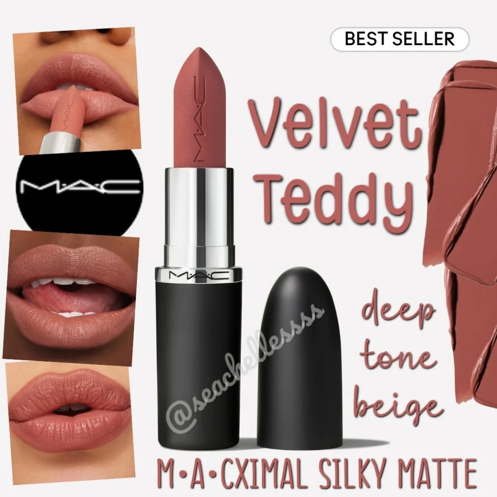 Best Deal!!! Spice + Velvet Teddy M•A•CXIMAL Silky Matte Duo Brand New In Box